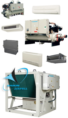 чиллеры Daikin и фанкойлы Daikin